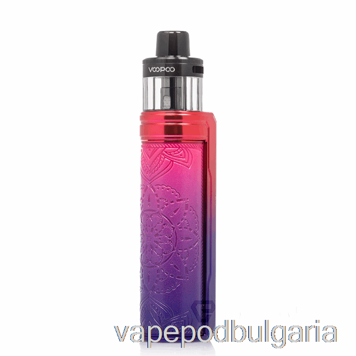 Vape Bulgaria Voopoo Drag X2 80w Pod System Modern Red